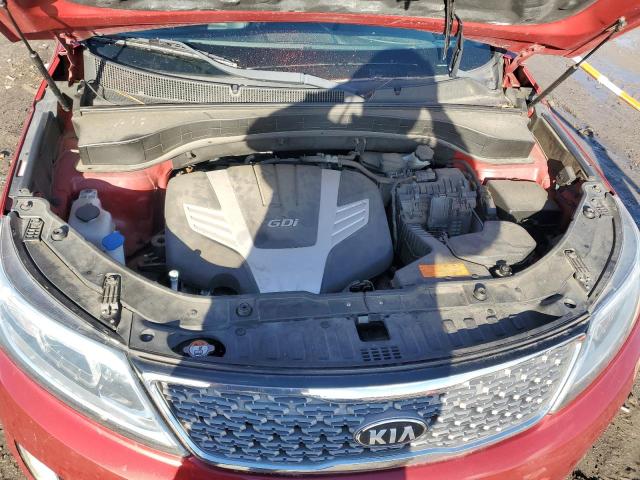 5XYKWDA77FG554603 - 2015 KIA SORENTO SX RED photo 11