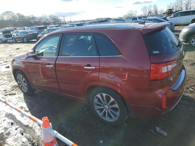 5XYKWDA77FG554603 - 2015 KIA SORENTO SX RED photo 2