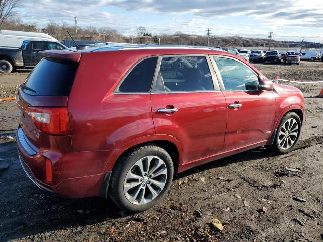 5XYKWDA77FG554603 - 2015 KIA SORENTO SX RED photo 3