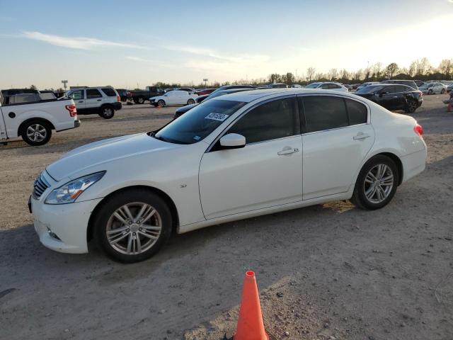 JN1CV6AP1FM500542 - 2015 INFINITI Q40 WHITE photo 1