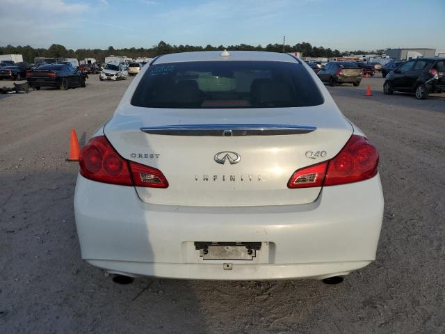 JN1CV6AP1FM500542 - 2015 INFINITI Q40 WHITE photo 6