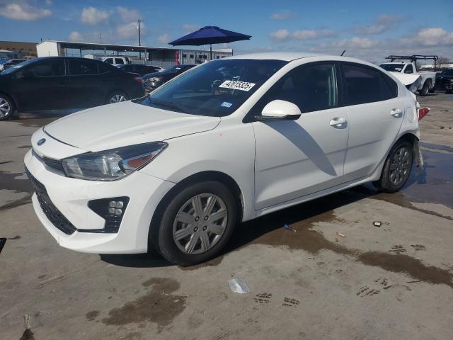 3KPA24AD3ME378902 - 2021 KIA RIO LX WHITE photo 1