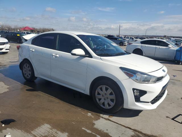 3KPA24AD3ME378902 - 2021 KIA RIO LX WHITE photo 4