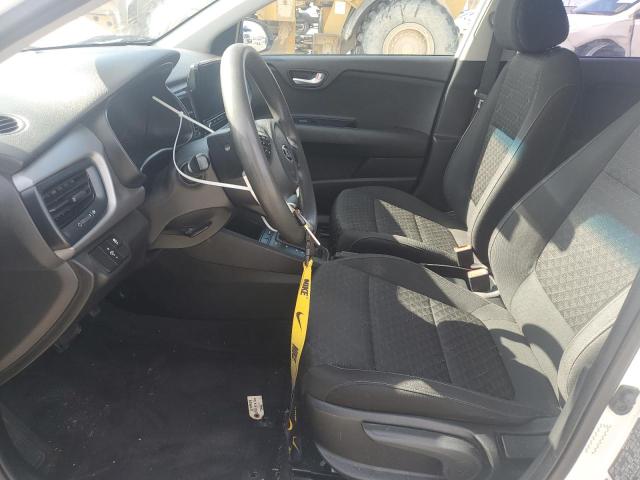3KPA24AD3ME378902 - 2021 KIA RIO LX WHITE photo 7