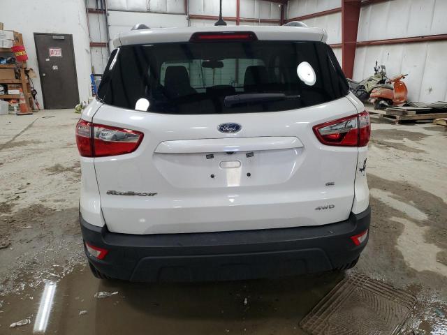 MAJ6S3GL6LC336654 - 2020 FORD ECOSPORT SE თეთრი ფოტო 6