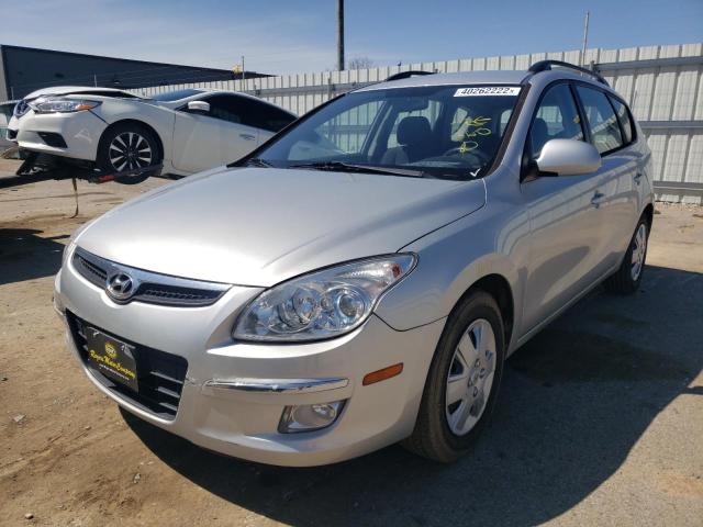 KMHDC8AE7AU072174 - 2010 HYUNDAI ELANTRA TO GLS SILVER photo 2