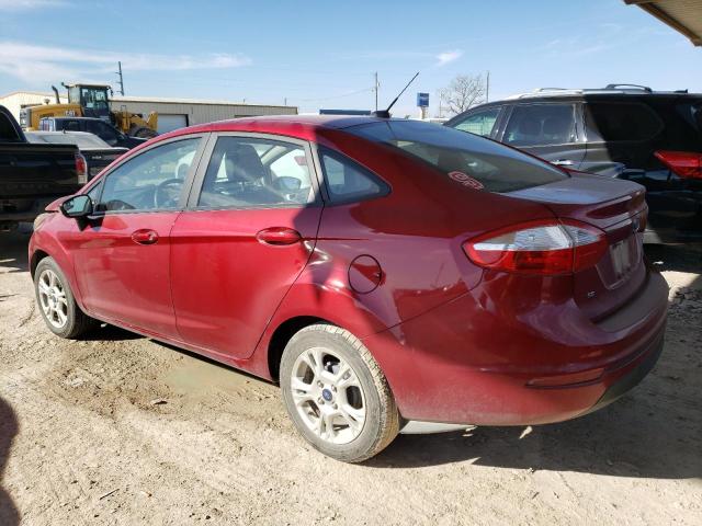 3FADP4BJ8GM167259 - 2016 FORD FIESTA SE RED photo 2