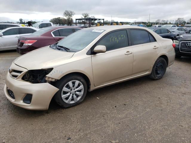 JTDBU4EE9B9123612 - 2011 TOYOTA COROLLA BASE GOLD photo 1