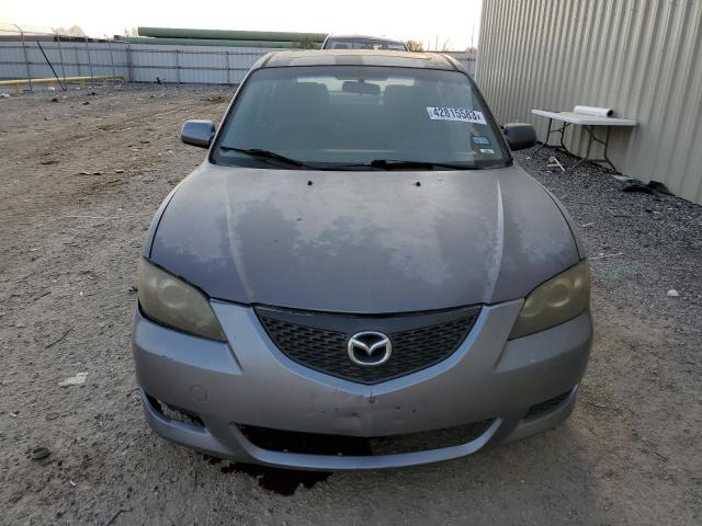 JM1BK32F671603612 - 2007 MAZDA 3 I GRAY photo 5