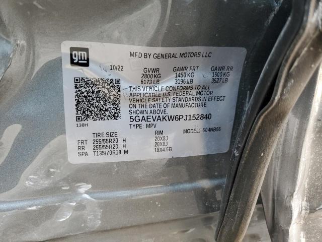 5GAEVAKW6PJ152840 - 2023 BUICK ENCLAVE ESSENCE Boz foto 13