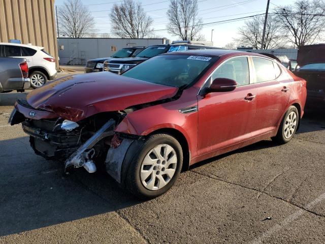 KNAGM4A79B5067687 - 2011 KIA OPTIMA LX RED photo 1