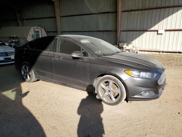 3FA6P0HD0FR223828 - 2015 FORD FUSION SE GRAY photo 4