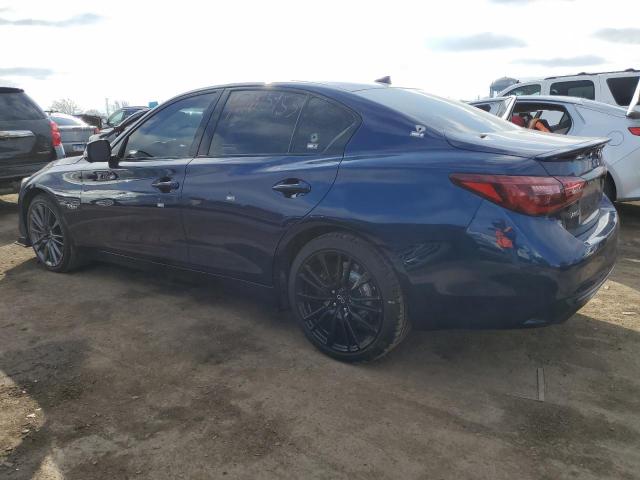 JN1FV7AR9KM830038 - 2019 INFINITI Q50 RED SPORT 400 BLUE photo 2