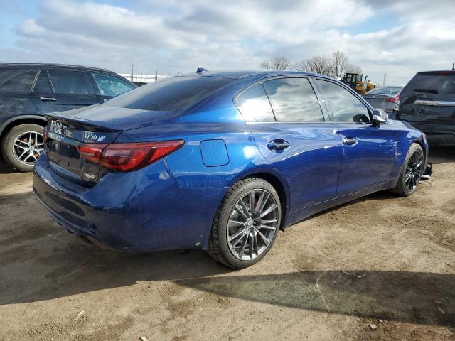 JN1FV7AR9KM830038 - 2019 INFINITI Q50 RED SPORT 400 BLUE photo 3