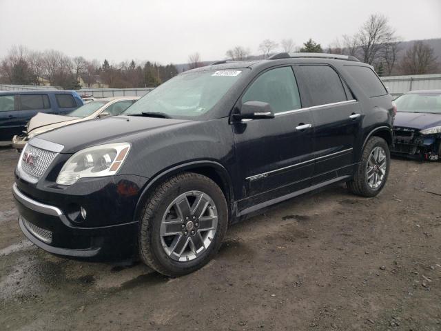 1GKKVTED7BJ343784 - 2011 GMC ACADIA DENALI BLACK photo 1