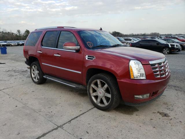 1GYS4BEF2ER116710 - 2014 CADILLAC ESCALADE LUXURY RED photo 4