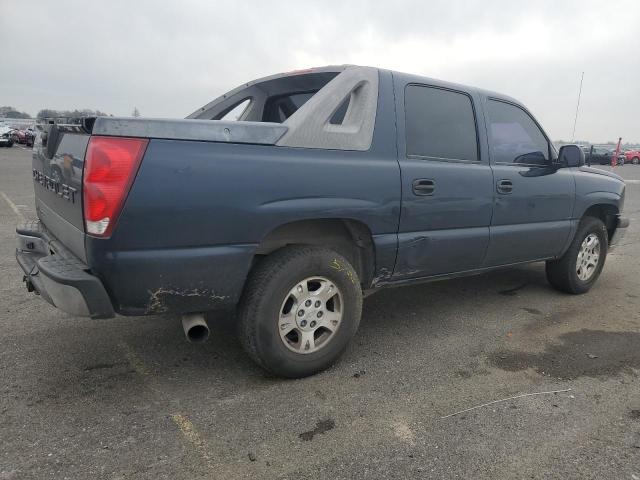 3GNEC12T54G223055 - 2004 CHEVROLET AVALANCHE C1500 BLUE photo 3