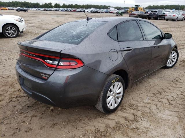 1C3CDFDH2FD123325 - 2015 DODGE DART SE AERO GRAY photo 4