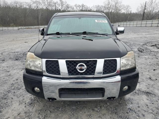 1N6BA07A06N553082 - 2006 NISSAN TITAN XE BLACK photo 5