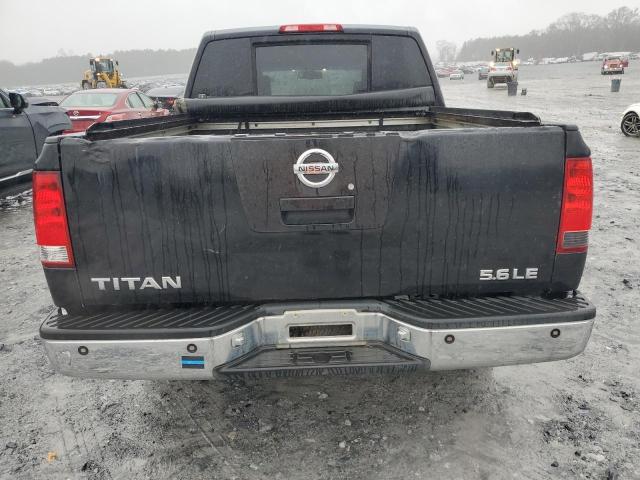 1N6BA07A06N553082 - 2006 NISSAN TITAN XE BLACK photo 6