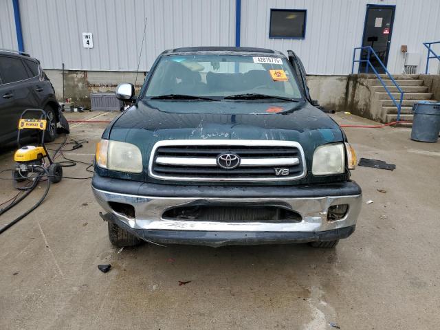 5TBBT4418YS032125 - 2000 TOYOTA TUNDRA ACCESS CAB მწვანე ფოტო 5