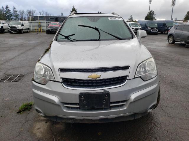 3GNAL4EK3ES645035 - 2014 CHEVROLET CAPTIVA LTZ SILVER photo 5