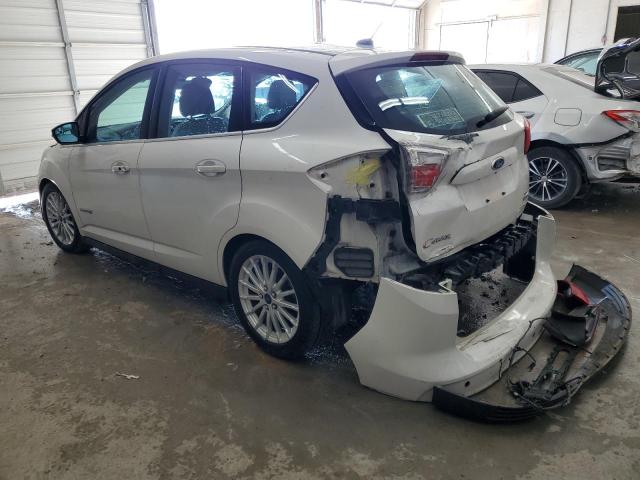 1FADP5BUXEL512080 - 2014 FORD C-MAX SEL WHITE photo 2