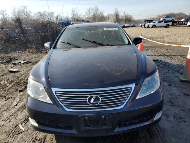 JTHBL46F375042838 - 2007 LEXUS LS 460 BLUE photo 5