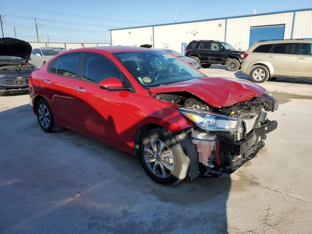 3KPA24AD7ME422688 - 2021 KIA RIO LX RED photo 4