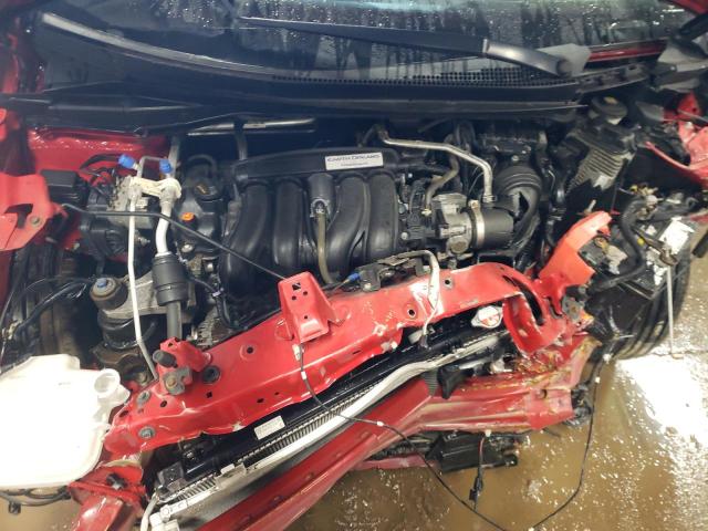 3HGGK5H86FM768895 - 2015 HONDA FIT EX RED photo 11