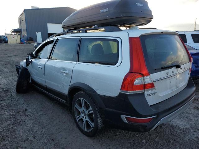 YV4902NC4F1202880 - 2015 VOLVO XC70 T6 PREMIER+ WHITE photo 2