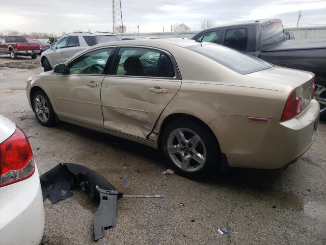 1G1ZC5EB4AF127248 - 2010 CHEVROLET MALIBU 1LT TAN photo 2