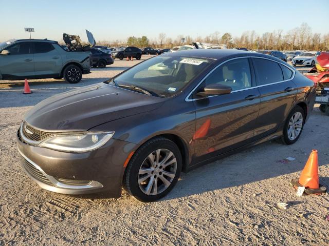 1C3CCCAB4GN149213 - 2016 CHRYSLER 200 LIMITED GRAY photo 1