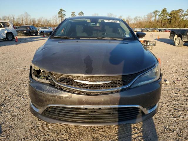 1C3CCCAB4GN149213 - 2016 CHRYSLER 200 LIMITED GRAY photo 5