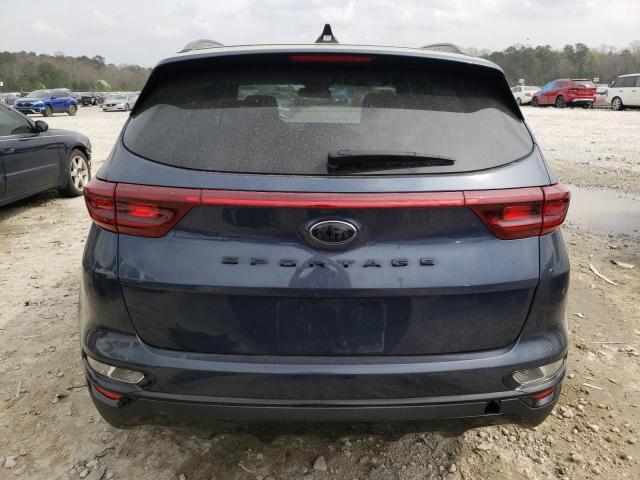 KNDP63AC4N7020645 - 2022 KIA SPORTAGE S BLUE photo 6