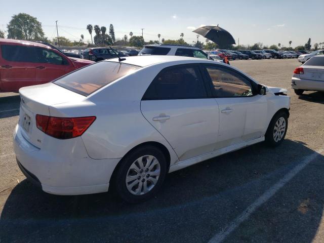 KNAFU4A2XC5616489 - 2012 KIA FORTE EX WHITE photo 3