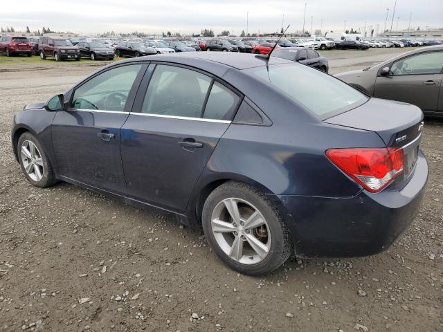 1G1PE5SB8E7404358 - 2014 CHEVROLET CRUZE LT BLUE photo 2