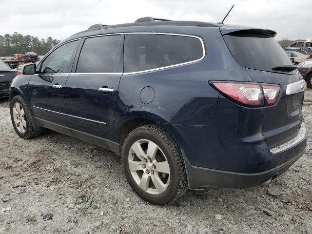 1GNKRJKD2FJ365343 - 2015 CHEVROLET TRAVERSE LTZ BLUE photo 2