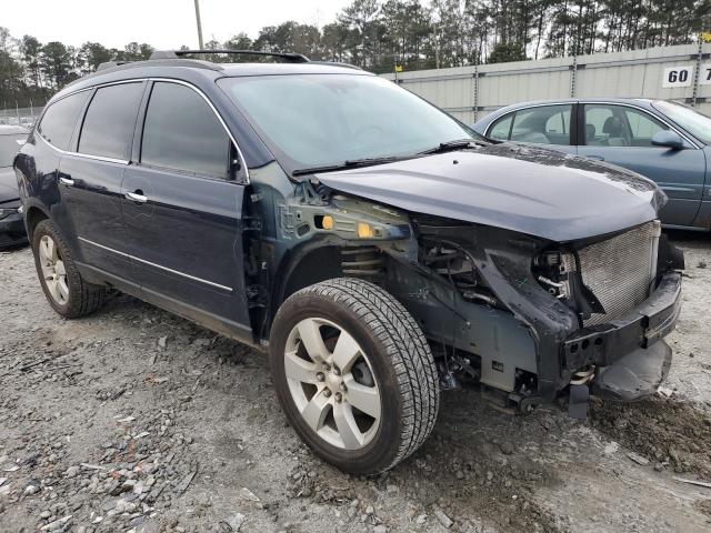 1GNKRJKD2FJ365343 - 2015 CHEVROLET TRAVERSE LTZ BLUE photo 4