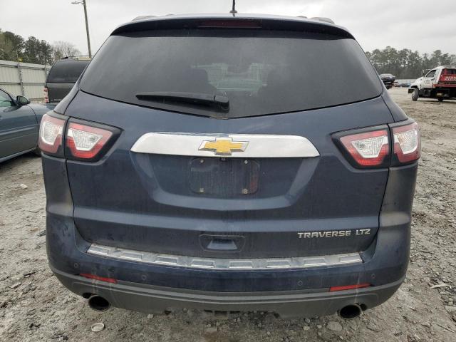 1GNKRJKD2FJ365343 - 2015 CHEVROLET TRAVERSE LTZ BLUE photo 6