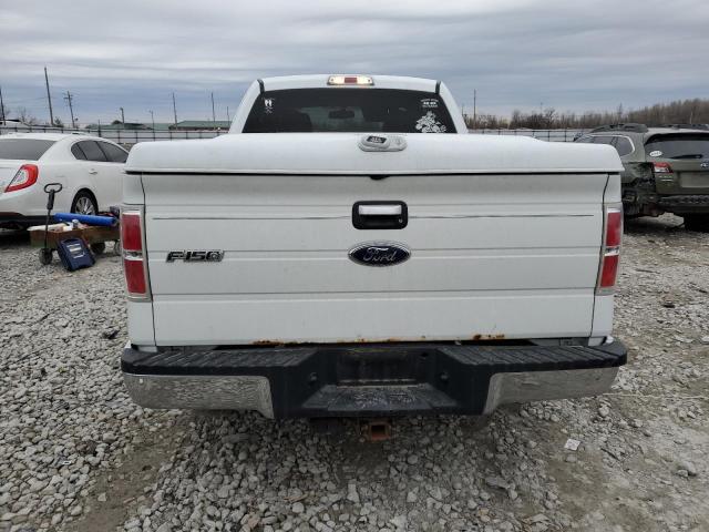 1FTEX1C87AFB05299 - 2010 FORD F150 SUPER CAB WHITE photo 6