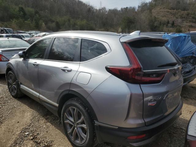 5J6RW2H92LL004827 - 2020 HONDA CR-V TOURING SILVER photo 2