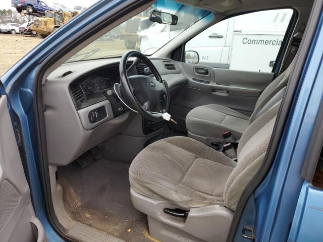 2FMZA50463BB40153 - 2003 FORD WINDSTAR WAGON BLUE photo 7