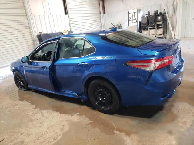 4T1B11HK2KU174273 - 2019 TOYOTA CAMRY L BLUE photo 2