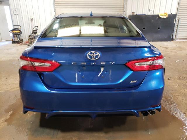 4T1B11HK2KU174273 - 2019 TOYOTA CAMRY L BLUE photo 6