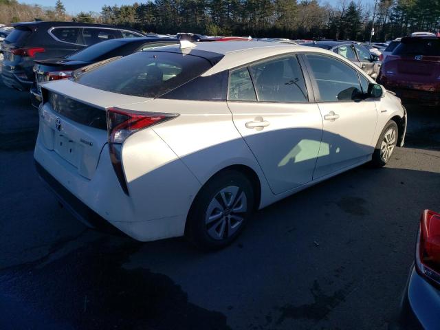 JTDKBRFU8H3048132 - 2017 TOYOTA PRIUS WHITE photo 3