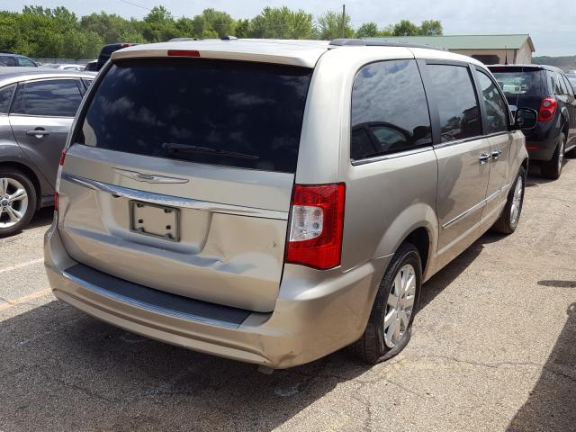 2C4RC1BG0FR505548 - 2015 CHRYSLER TOWN & COU TOURING TAN photo 4