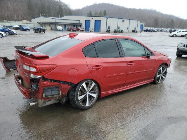 4S3GKAM66J3606755 - 2018 SUBARU IMPREZA SPORT RED photo 3