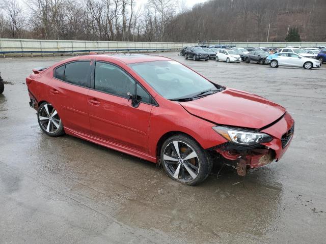 4S3GKAM66J3606755 - 2018 SUBARU IMPREZA SPORT RED photo 4