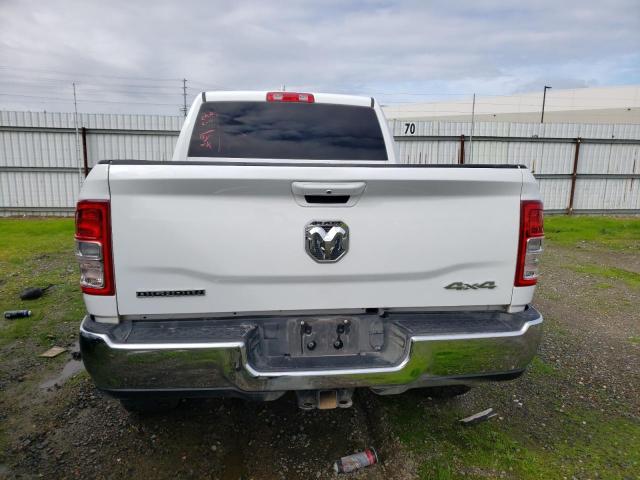 3C6UR5DL2NG123785 - 2022 RAM 2500 BIG HORN/LONE STAR WHITE photo 6